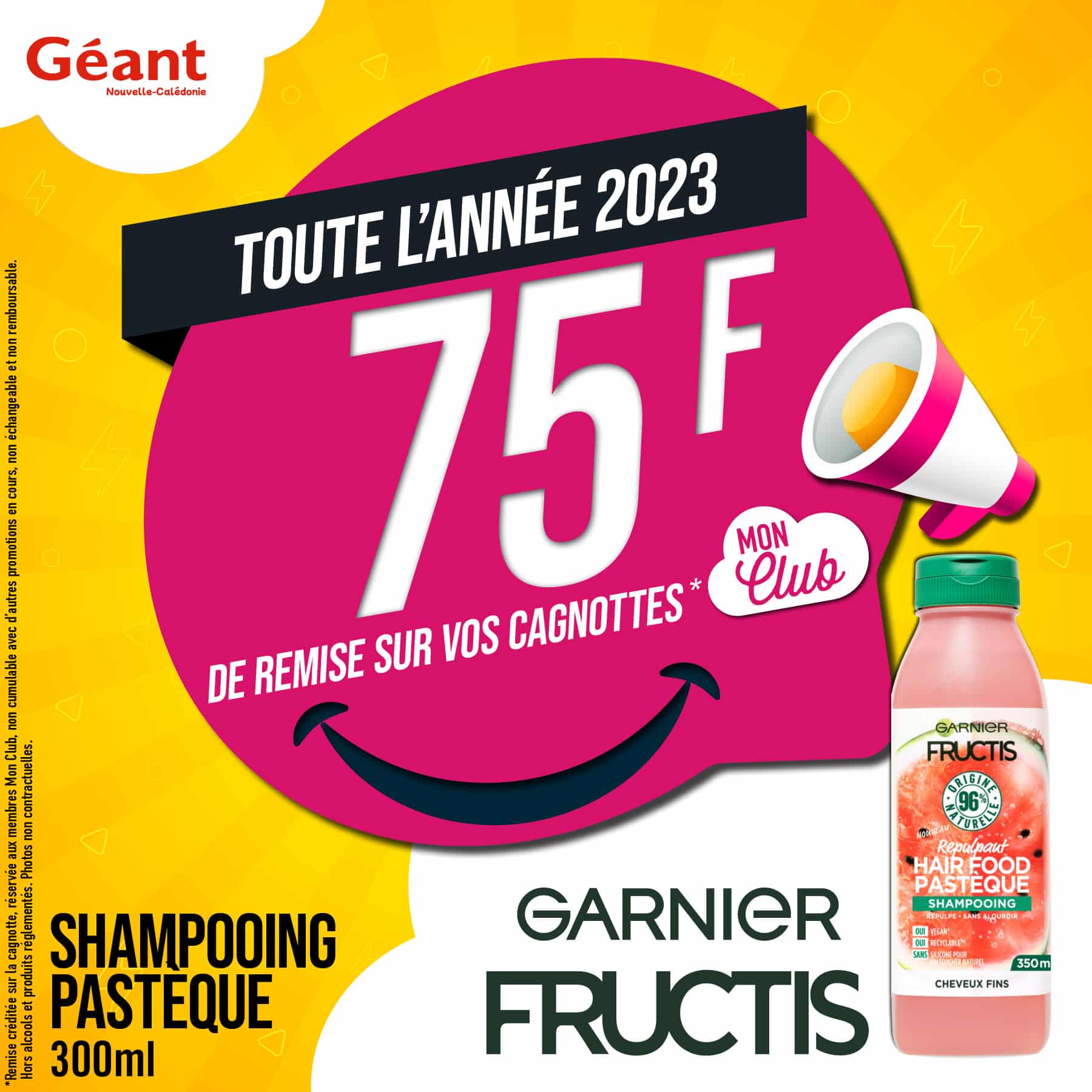 Happy Remises 🥰 Shampooing Pastèque Fructis