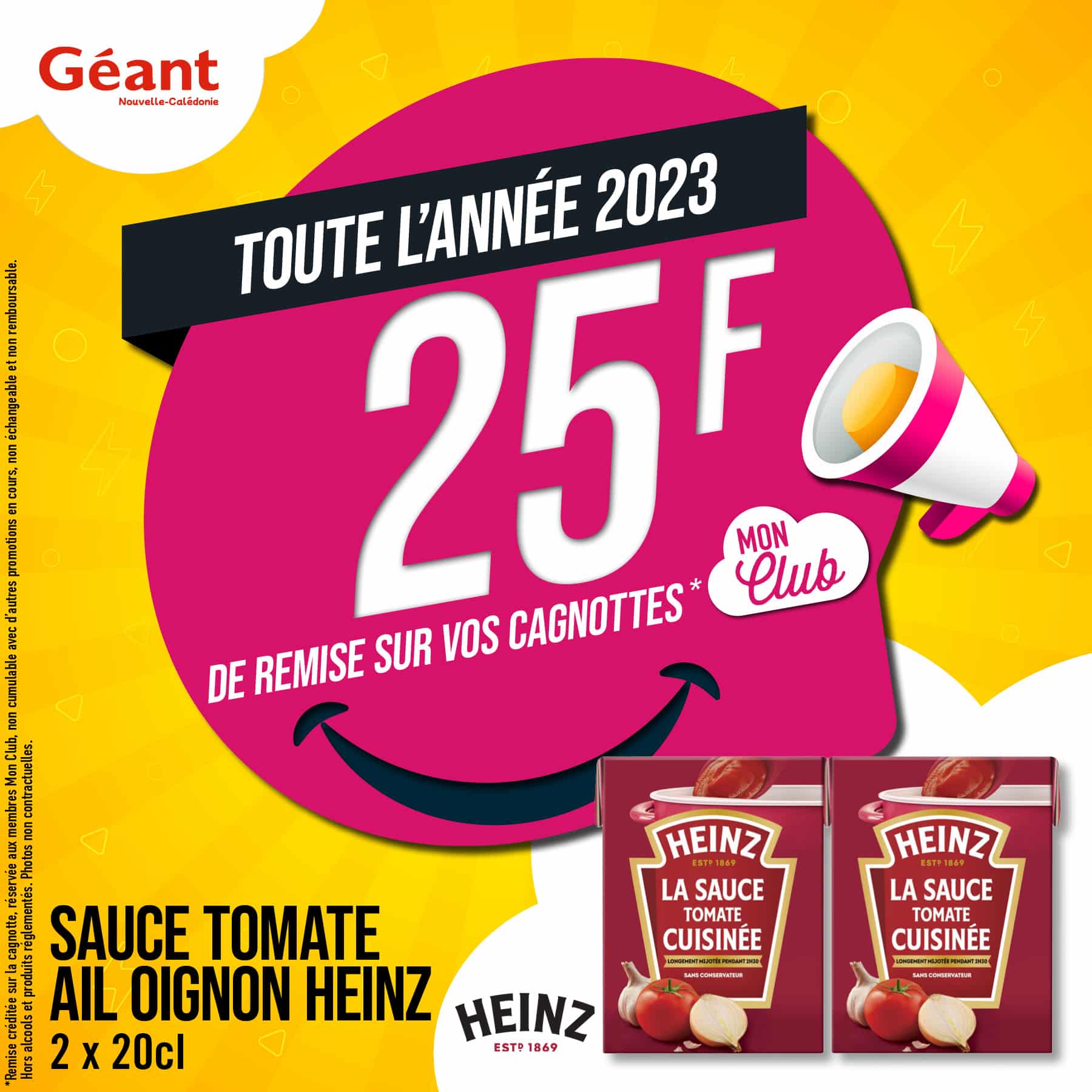 Happy Remises 🍅 Sauce Tomate Ail Oignon Heinz